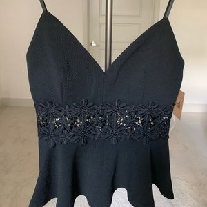 Women’s / juniors dressy black tank